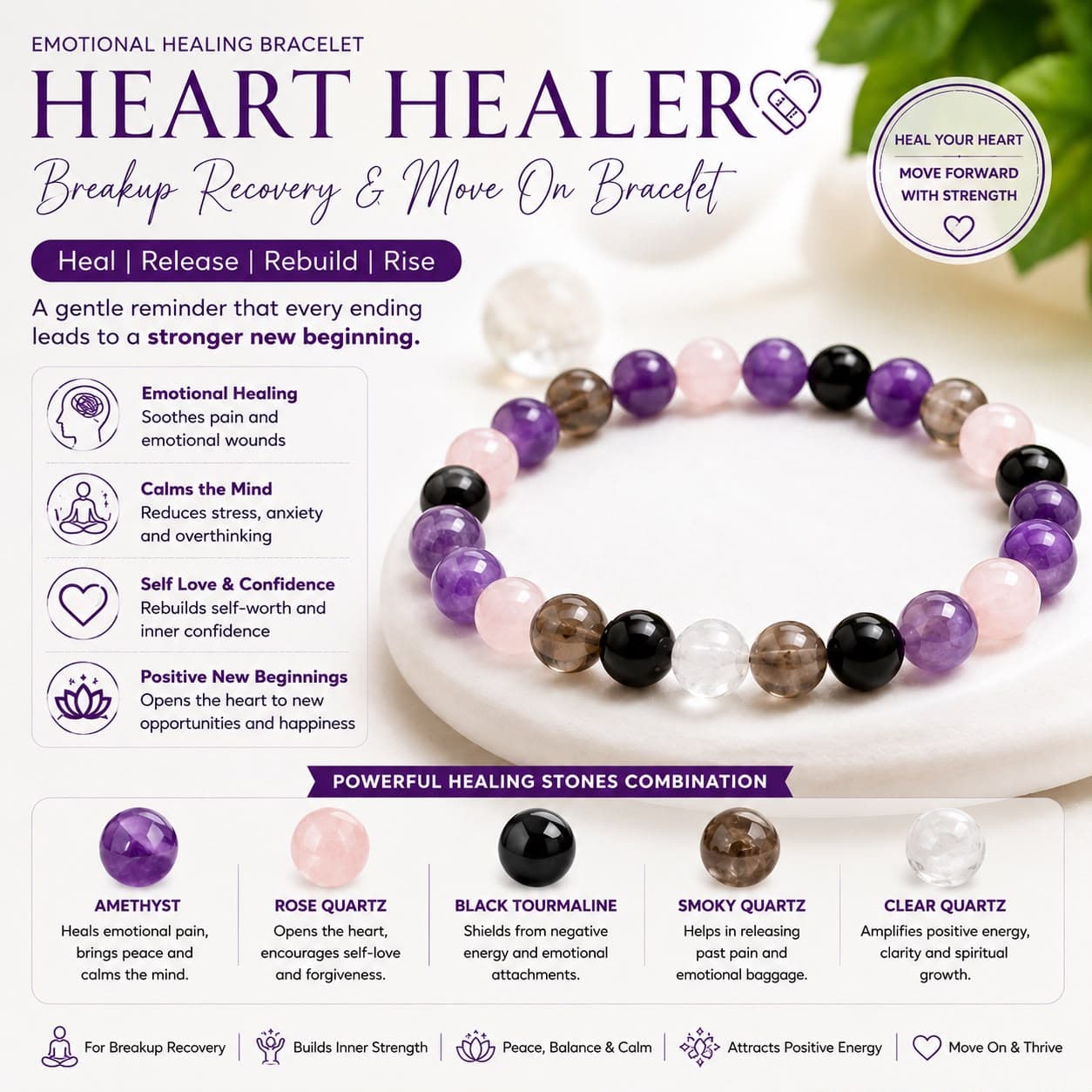 Heart Healer Recovery Bracelet