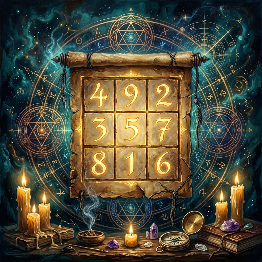 Loshu Grid Mastery (Date of Birth)