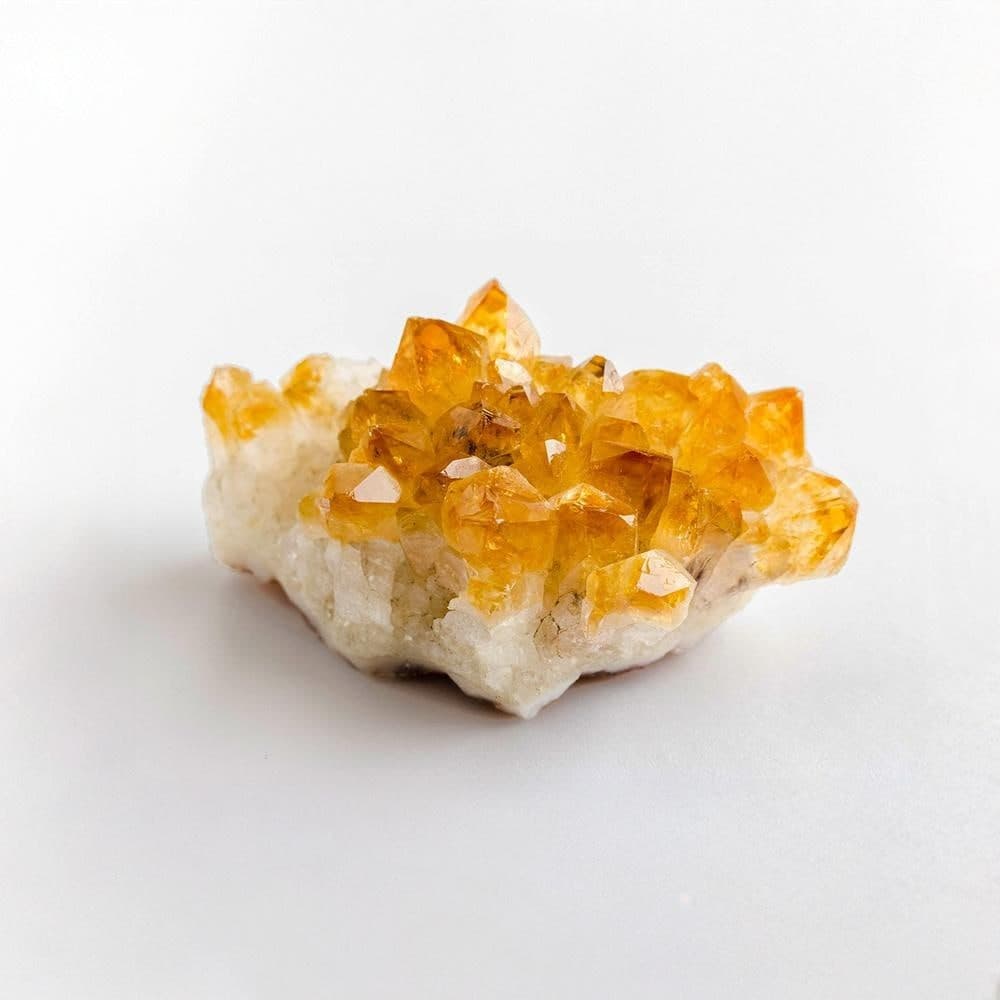 Clear Citrine Cluster