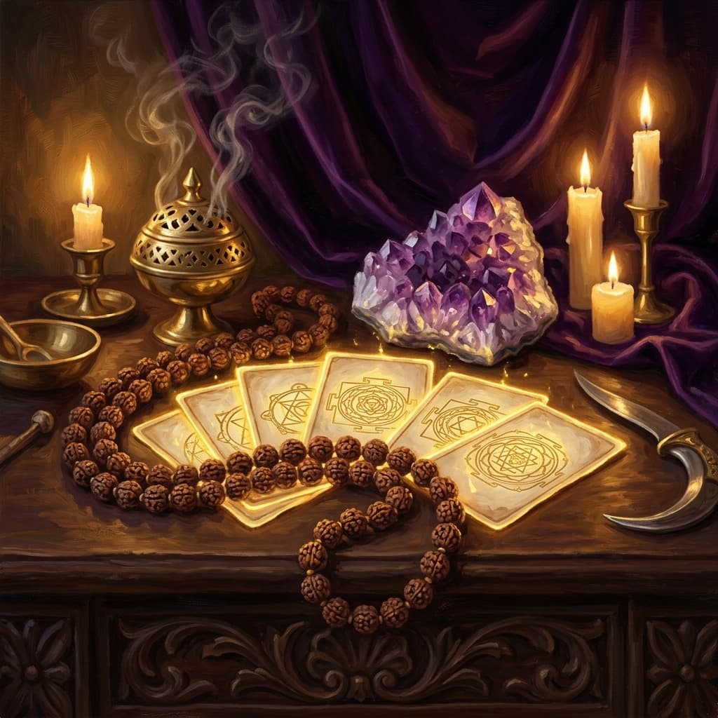 Crystals / Rudraksh / Sanjivani Cards / Energy Circles: Remedies
